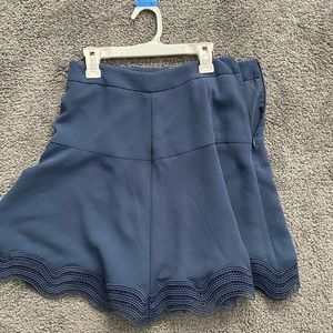 Blue work skirt from Ann Taylor